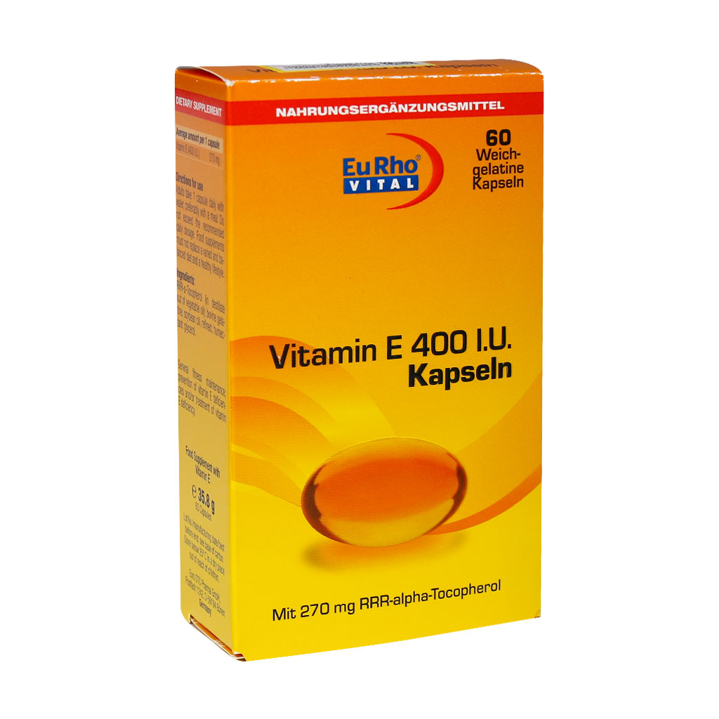 ویتامین ای 400 یورو ویتال